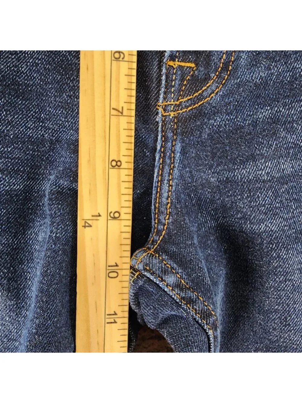 Rising Sun & Co Jeans Mens 30x34 Blue Stretch Mid Rise The Slim Fit *NWT*